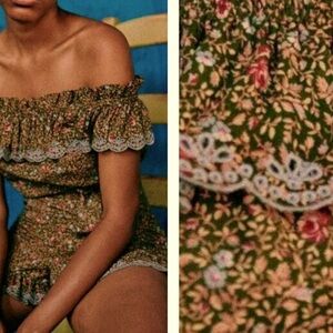 Floral Off-Shoulder Jumpsuit